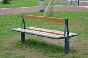 Banc Giga double lames bois Banc Giga double