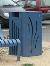 Corbeille Steel Paseo 90L simple Corbeille Steel Paseo 90L simple