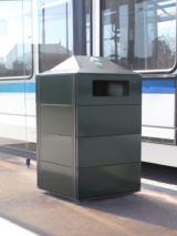 Corbeille Superpole 120L 2 inserts Corbeille Superpole 120L