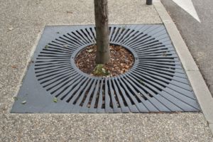 Grille d'arbres Lotus fonte GS Grille d'arbres Lotus fonte