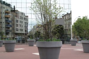 Pot classique Sito géant Ceranova brut teinté dans la masse Pot classique Sito géant Ceranova brut